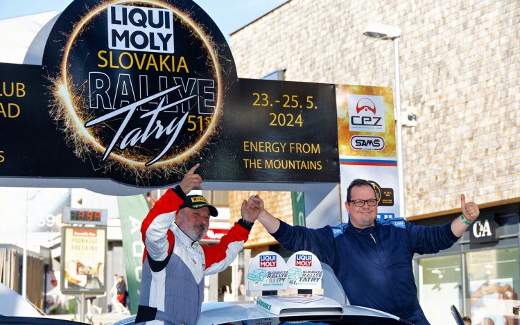 Kategóriagyőzelem a Tatry Rally-n